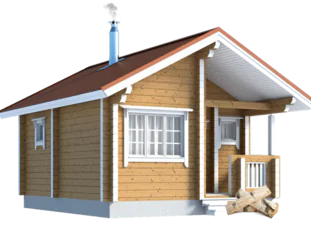 Особенности дома-бани из бруса