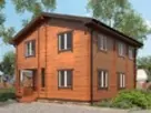 Дачный дом «Бонк» из бруса фото №2