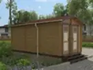 Садовый домик «Буген» из бруса фото №2