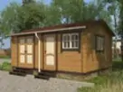 Садовый домик «Мальм» из бруса фото №1