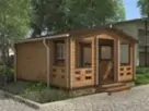 Садовый домик «Помпей» из бруса фото №1
