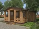 Садовый домик «Помпей» из бруса фото №2