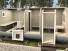 Баня квадро бочка 5м с боковым входом и выносом топки из бруса фото №4