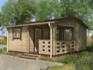 Садовый домик «Виктори» из бруса фото №1