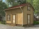 Садовый домик «Орсара» из бруса фото №1
