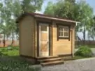 Садовый домик «Дублин-3» из бруса фото №1