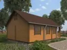 Дачный дом «Арли» из бруса фото №3