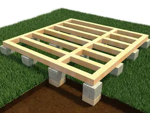 Выбираем фундамент для дачного дома из бруса