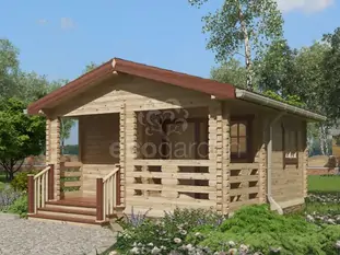 Новинка - баня-домик 