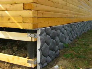 Отделка цоколя