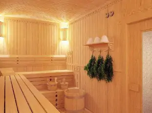 Как обустроить баню внутри