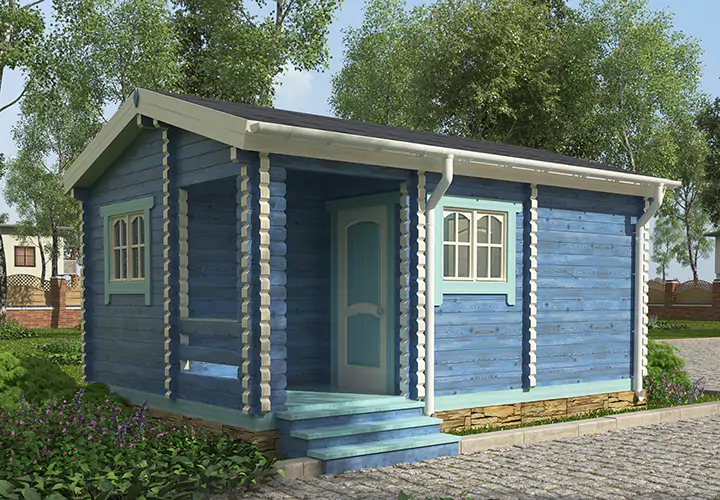 Садовый домик-баня «Комфи» фото