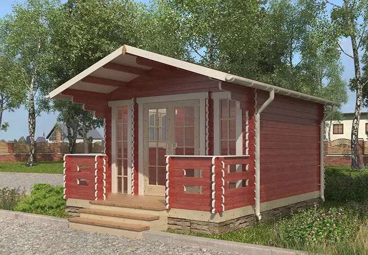 Садовый домик/Летняя кухня «Мокка» фото