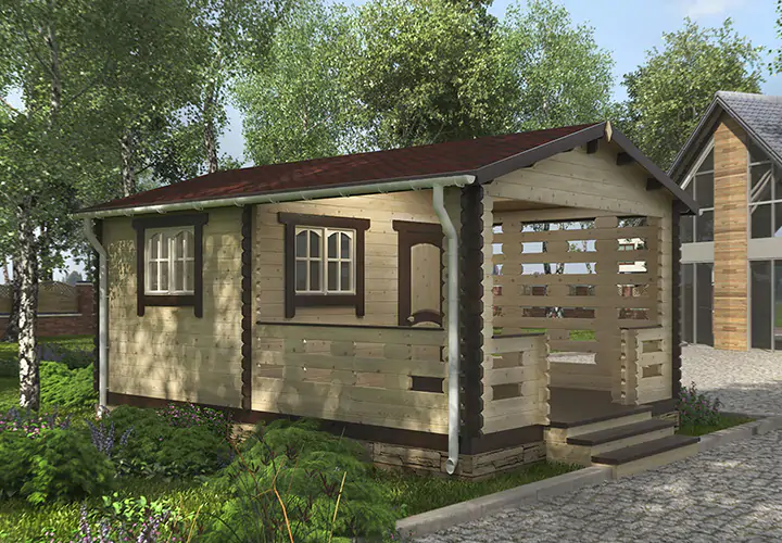 Летняя кухня/Беседка «Ордос-2» фото