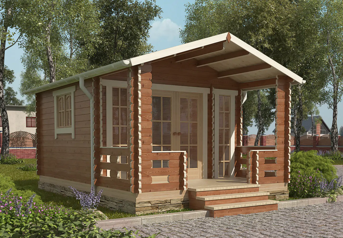 Садовый домик/Летняя кухня «Мокка-2» фото