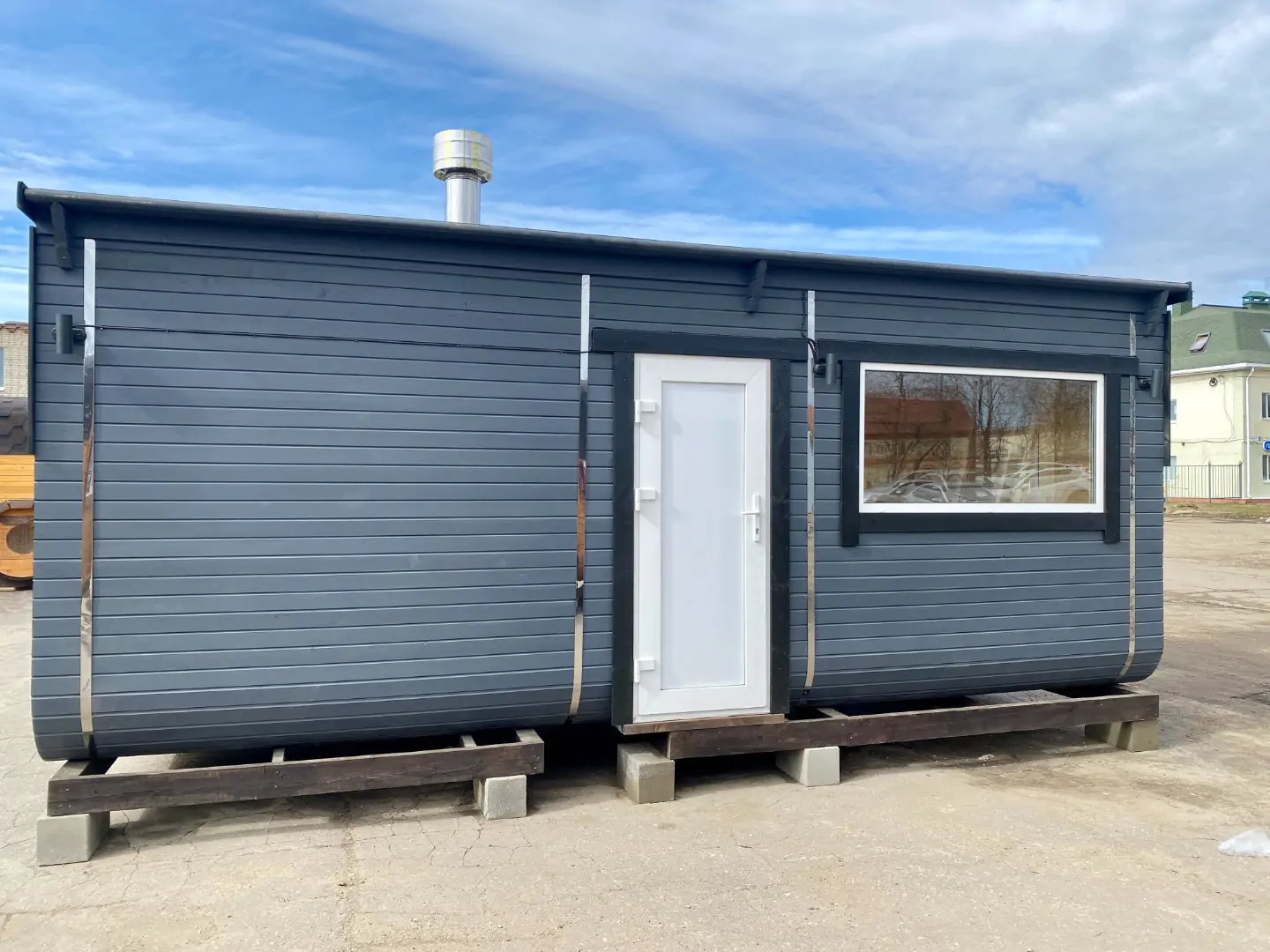 Баня Парус 6м фото