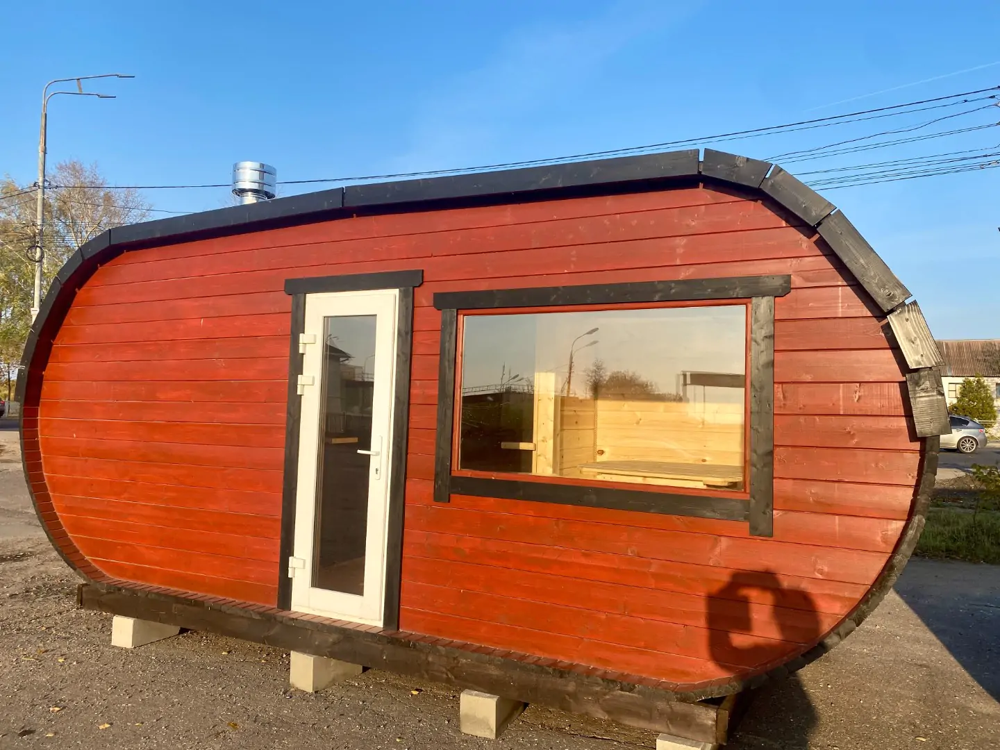 Баня овал 6м фото