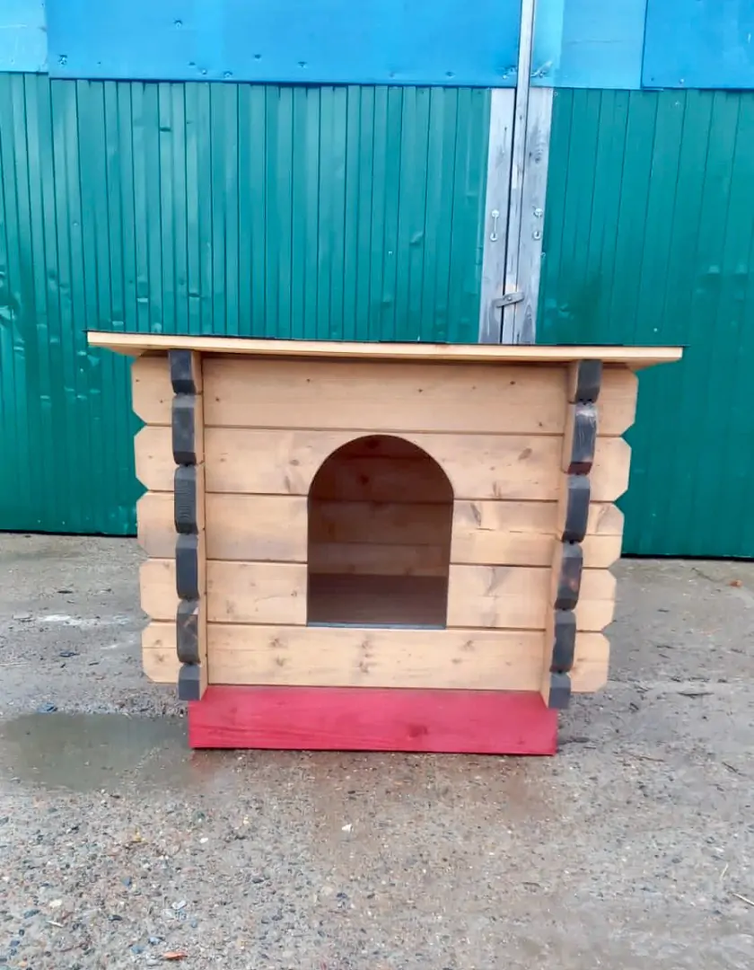 Будка для собак уличная «Домик-3» фото