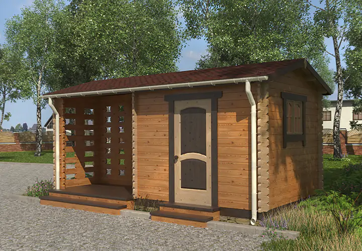 Хозблок-дровяник «Реймсвуд» фото