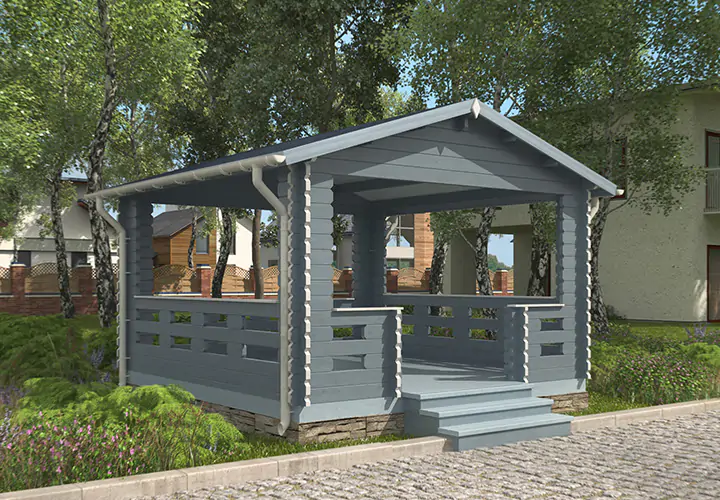 Беседка садовая «Элизабет 2» фото