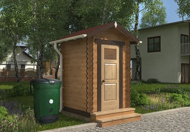 Туалетный домик/хозблок "Креппер-2" фото